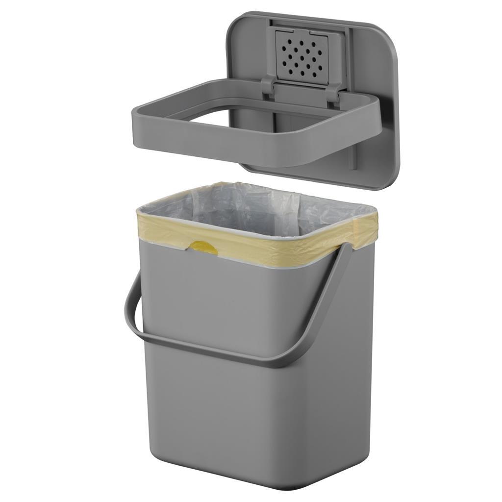 Eko Puro II II Food Swaste Caddy odpadki 5l sivi