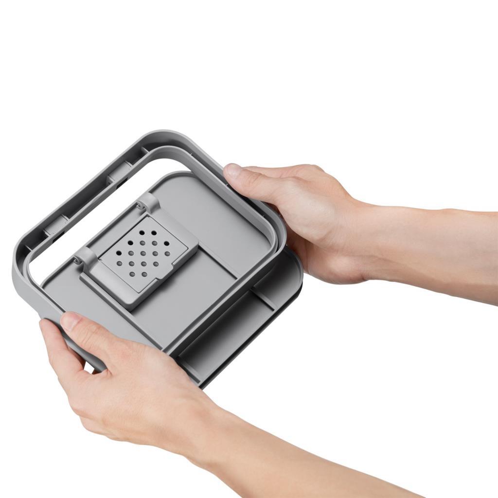 Eko Puro II II Food Swaste Caddy odpadki 5l sivi