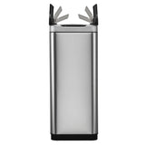 Eko Eko Garbage Can con sensor Phantom 45 L Mat de color plateado