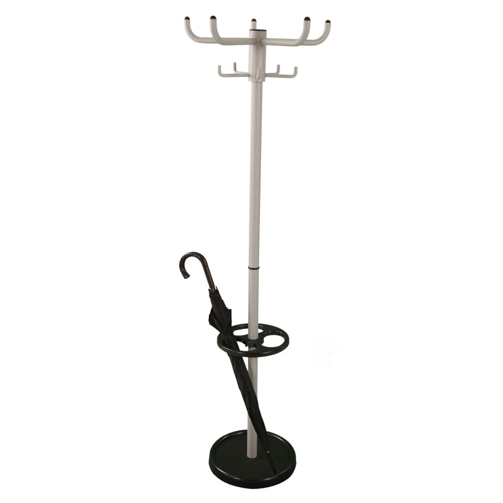 V-part Coat rack standing with 10 hooks High Five 175 cm