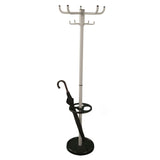 V-part Coat rack standing with 10 hooks High Five 175 cm