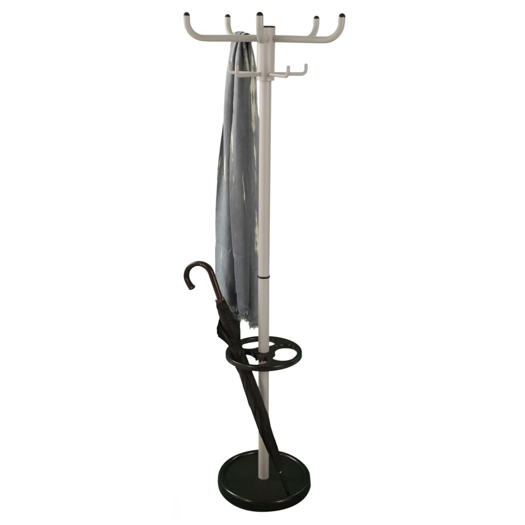 V-part Coat rack standing with 10 hooks High Five 175 cm