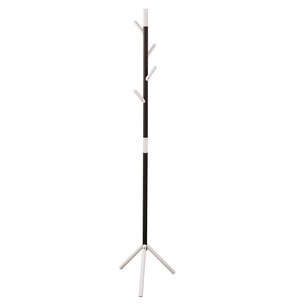 V-part Coat rack Linair standing with 4 hooks 180 cm white