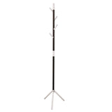 V-part Coat rack Linair standing with 4 hooks 180 cm white