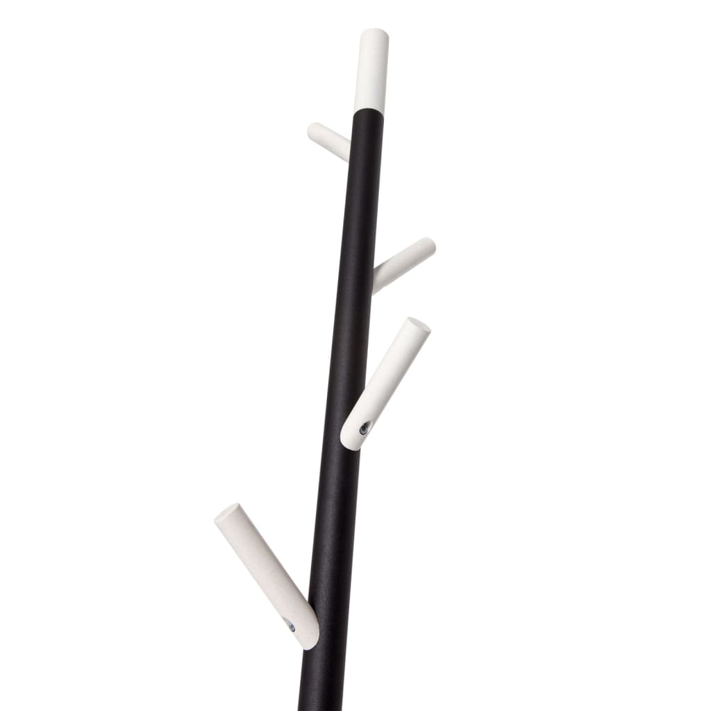 V-part Coat rack Linair standing with 4 hooks 180 cm white