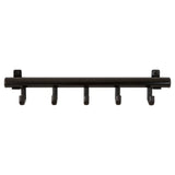 Stroccia di cappotto a V con 5 Haken Techno 5 Black