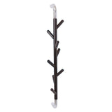 V-Part V-Part Coat rack with 8 hooks Linair Black