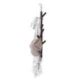 V-Part V-Part Coat rack with 8 hooks Linair Black