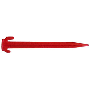 Campking 6x plastic tent peg 20cm