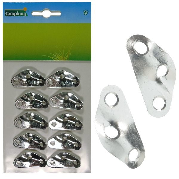 Camping 10x aluminiowy trzyprzepustowy napinacz