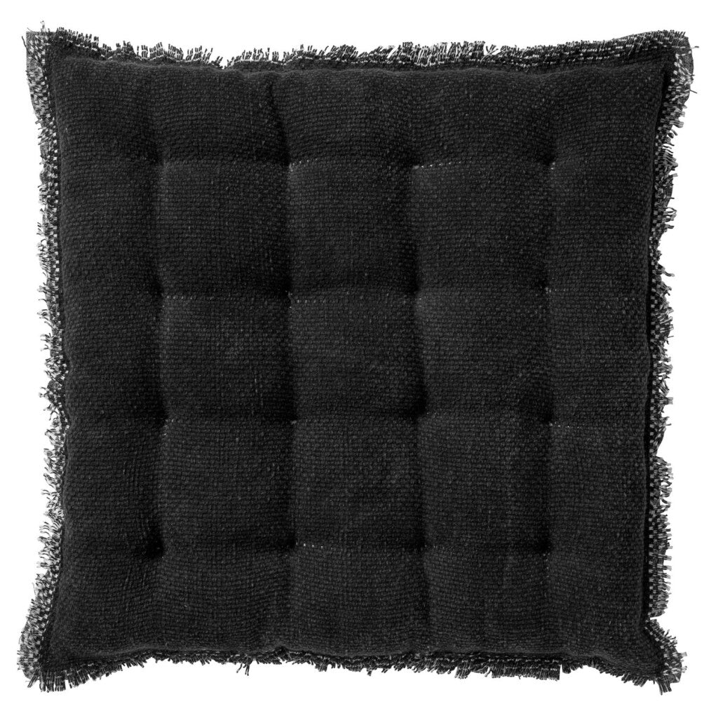 Holanďanská dekorační dekorační dekor burto židle polštář 40x40 cm havran