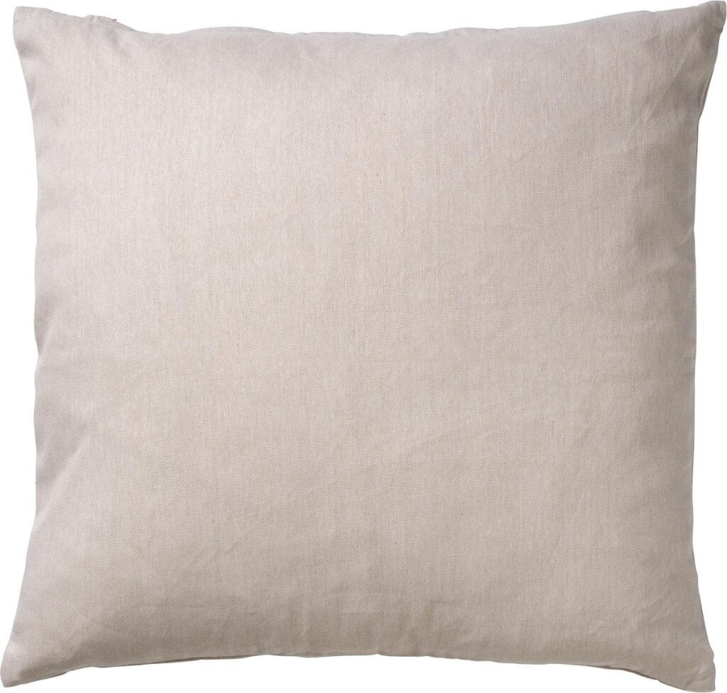 Hollandsk indretning James Ornamental Pushion 45x45 cm holdbar bomuld almindelig farve pimpsten sten beige inklusive pude