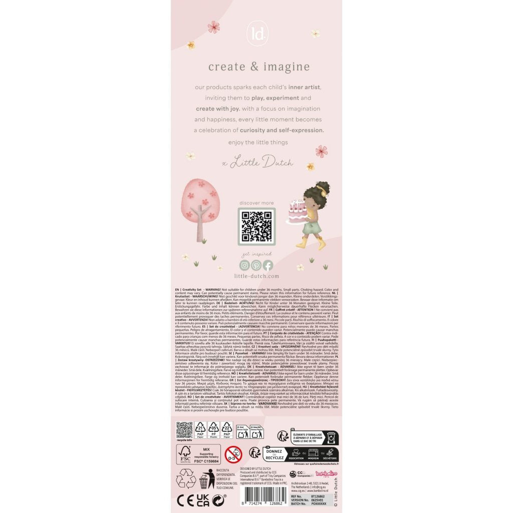 Little dutch rosa creativity box xl