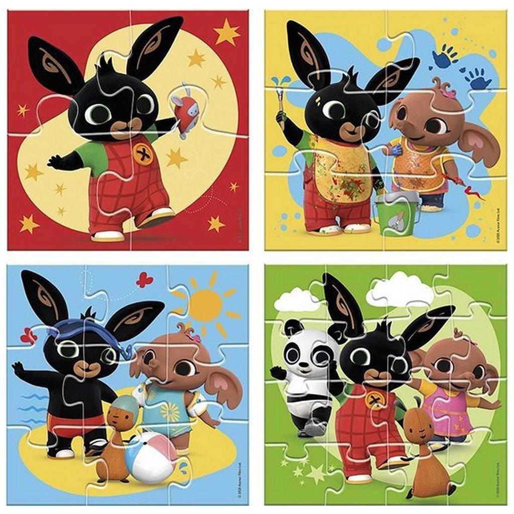 Bambolino Toys Bing -puslespil, 4in1