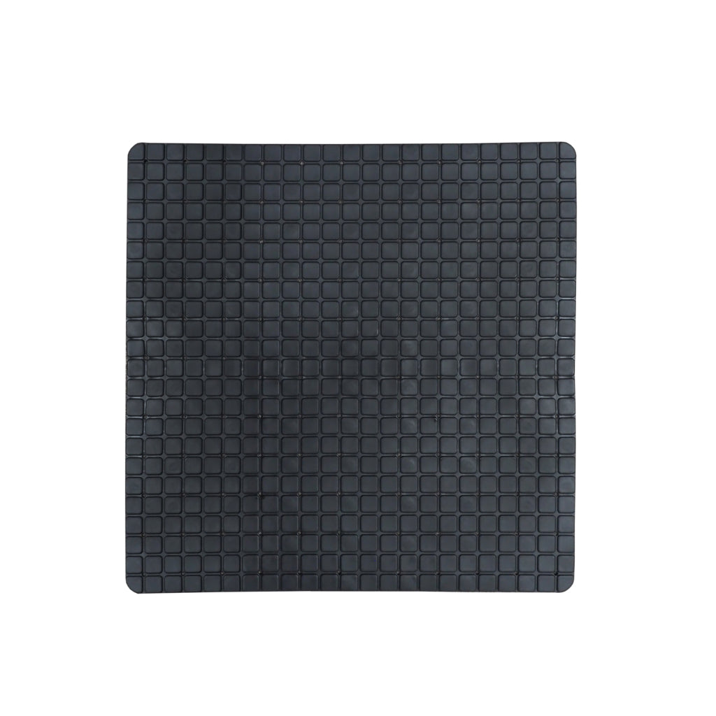Nederlandsk hus anti-slip dusjmatte 55x55 cm svart