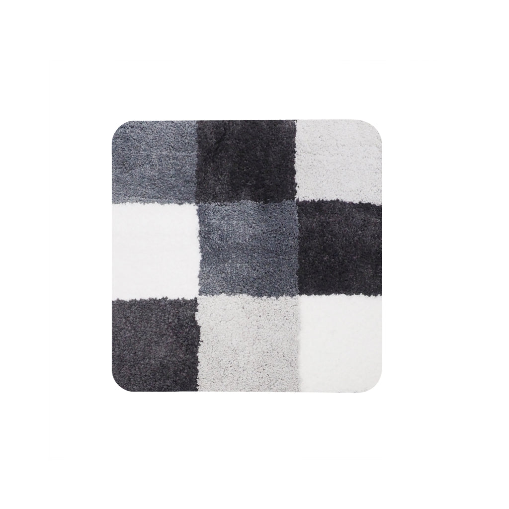 Hollandsk husbryst bidetmåtte 60 x 60 cm grå