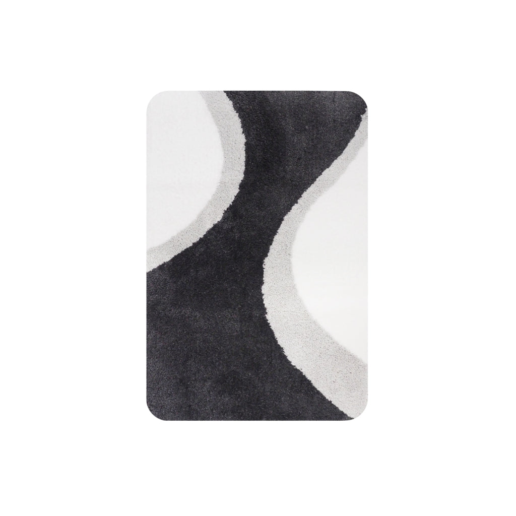 Dutch house metz bath mat 60 x 90 cm gray