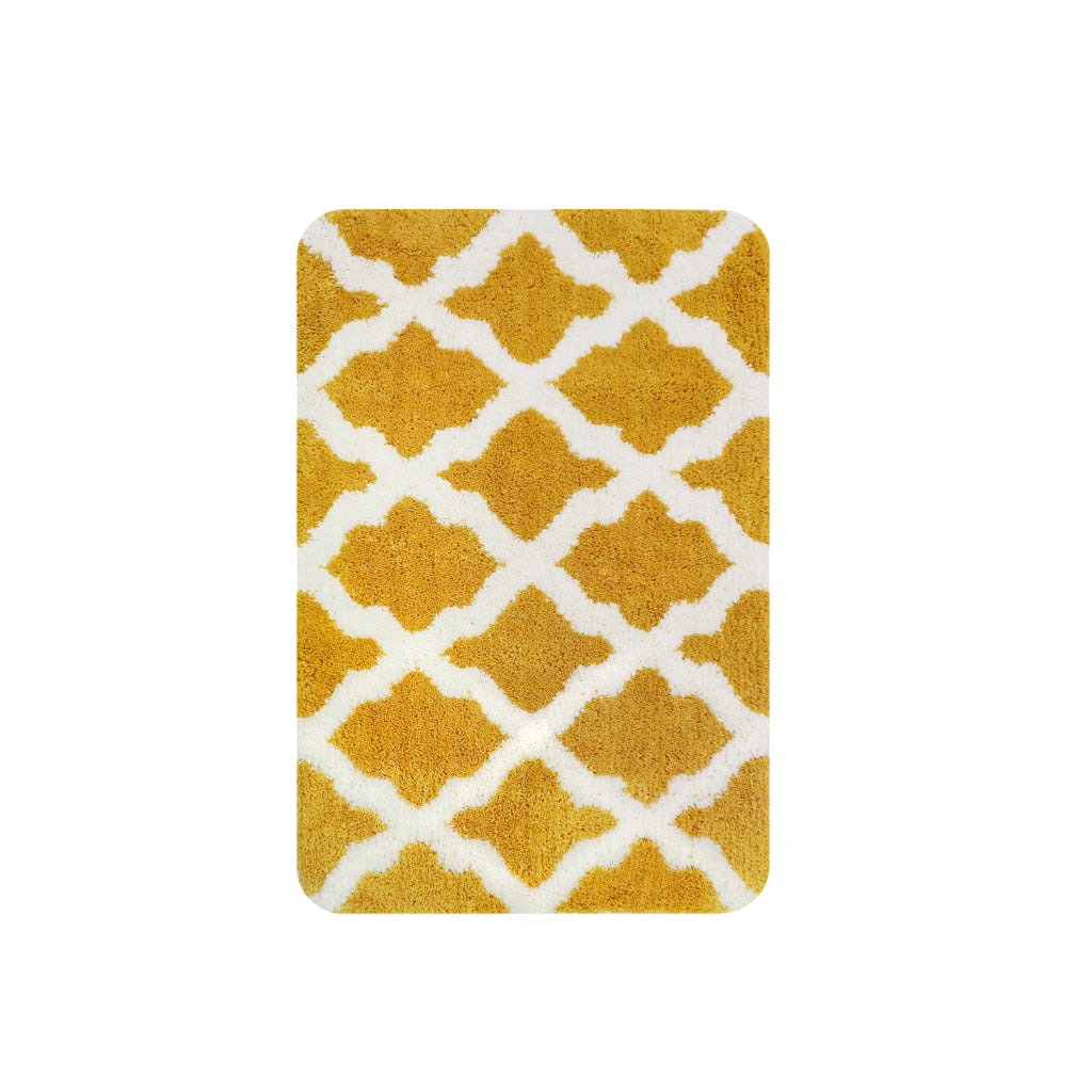 Dutch house toulon bath mat 60 x 90 cm ocher
