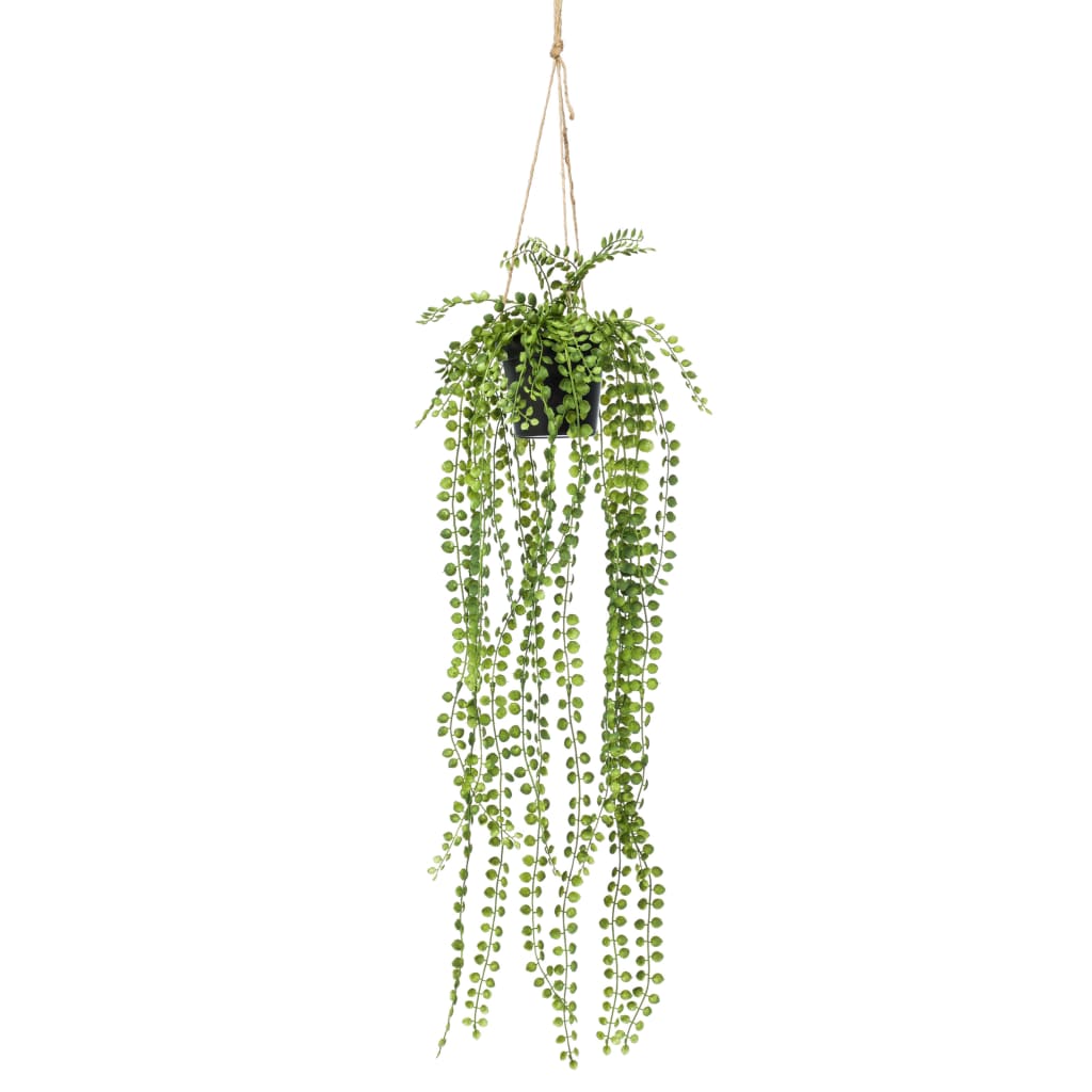 Emerald Smaragdkunstpflanze im Topf Ficus pumila 60 cm hängen