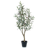 Esmeralda planta artificial esmeralda en oliva de maceta de plástico 90 cm