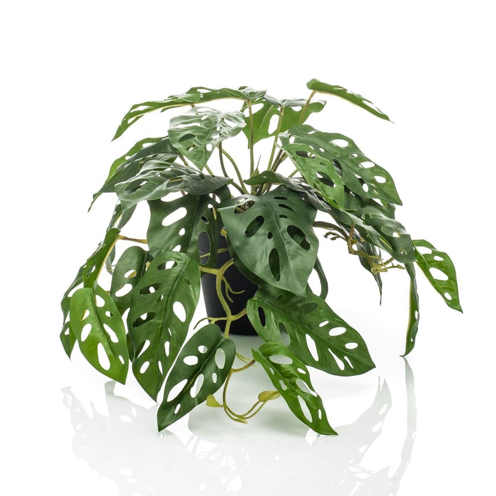 Emerald Emerald Kunstpflanze in Pot Monkey Monstera Struik 55 cm