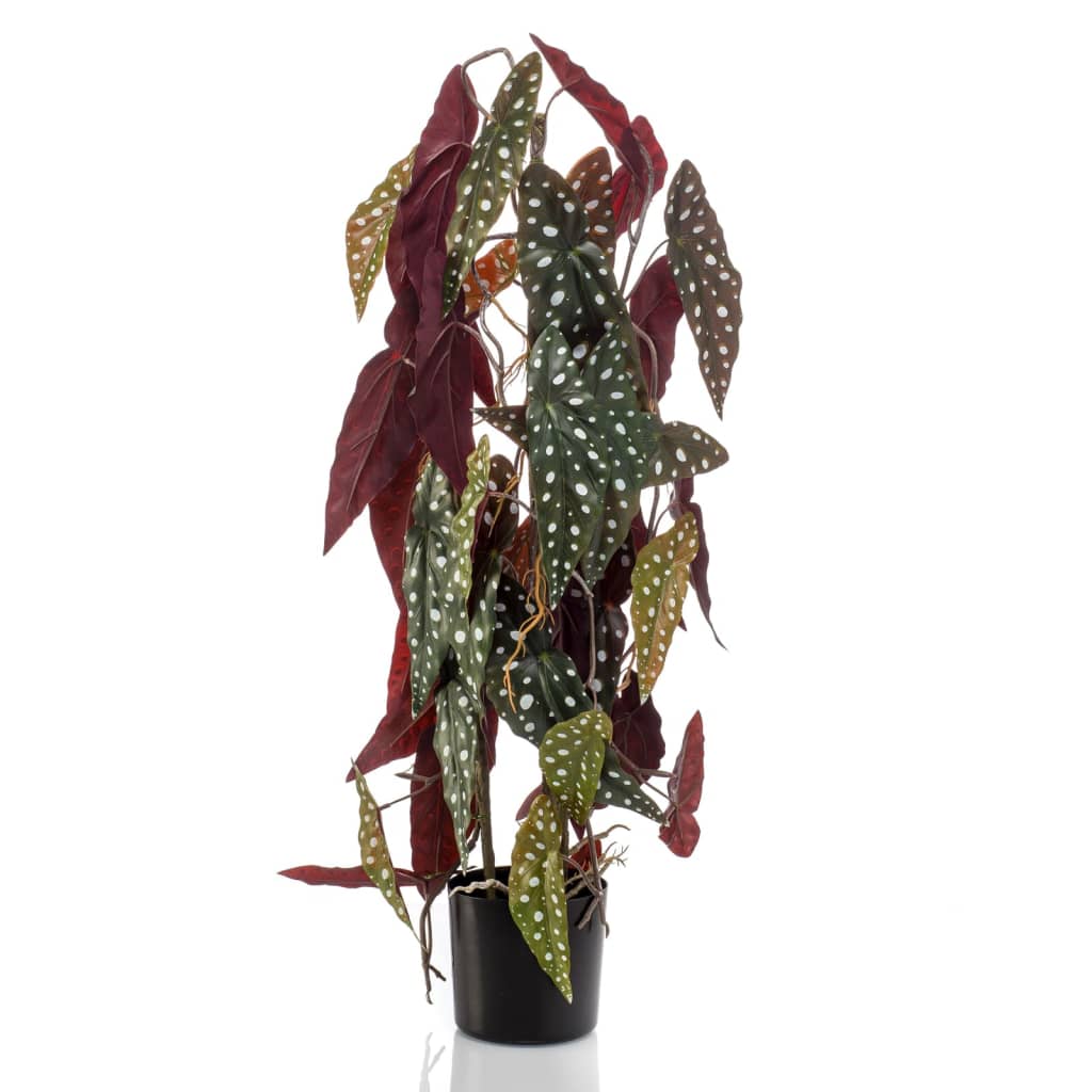 Emerald Smaragdkunstwerk in Topf -Dipper -Begonie 75 cm