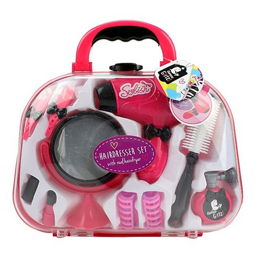 Toi-Toys Glamor Shine Kapperset with Working Fohn