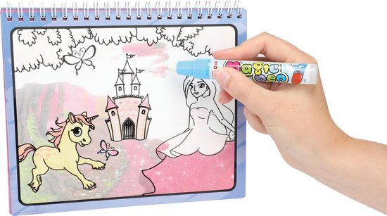 Kreativitéit Faarwen mat Waasserprinzessin mam Marker