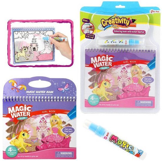 Kreativitéit Faarwen mat Waasserprinzessin mam Marker