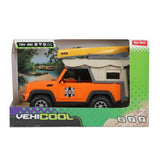 Toi-toys vehicool auto + kánoe + tření + světlo a zvuk