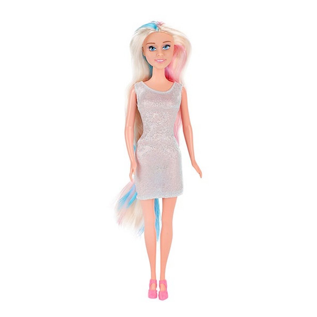 Boneca adolescente de Lauren com extensões de cabelo e roupas