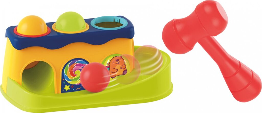 Little Stars Hamperbank with 3 rattle balls