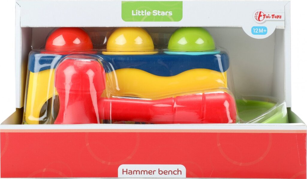 Little Stars Hamperbank with 3 rattle balls