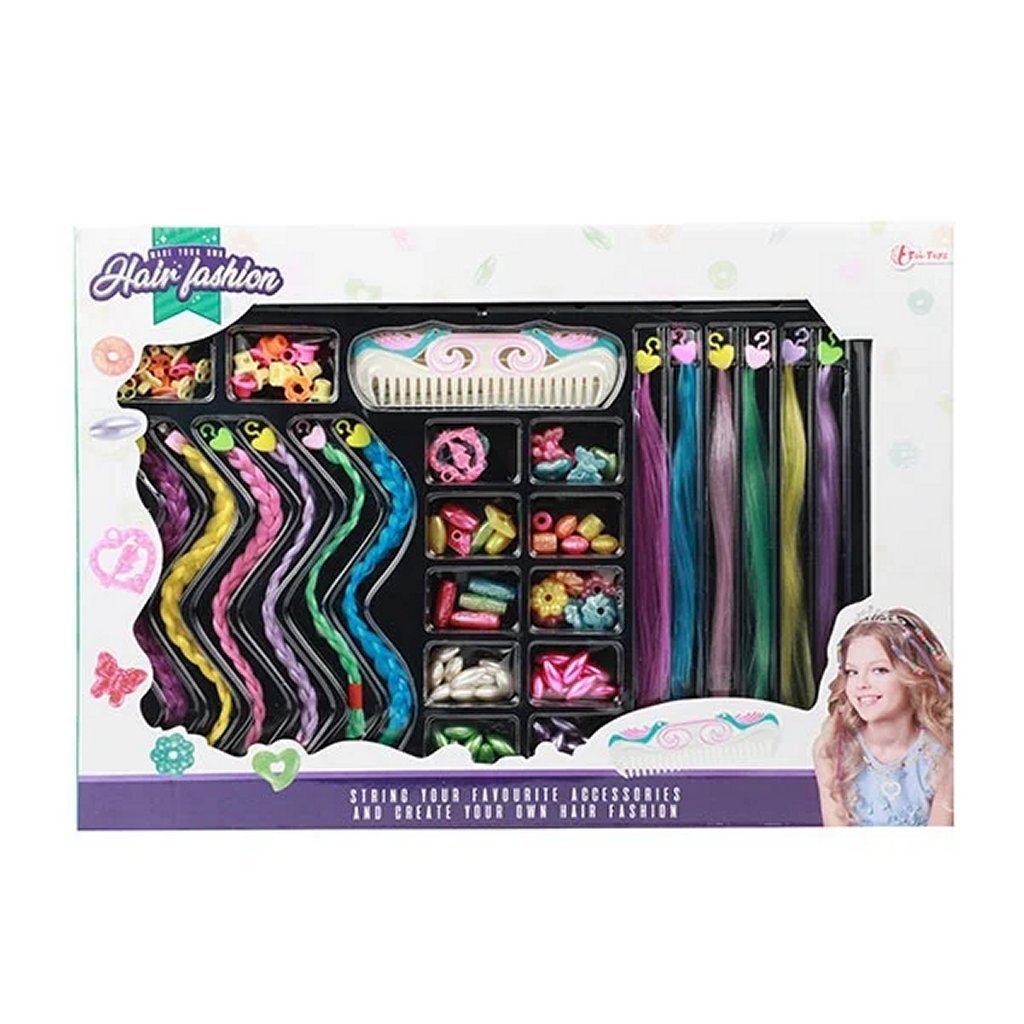 Toi-toys zdobí vaše vlasy korálky a zámky vlasů