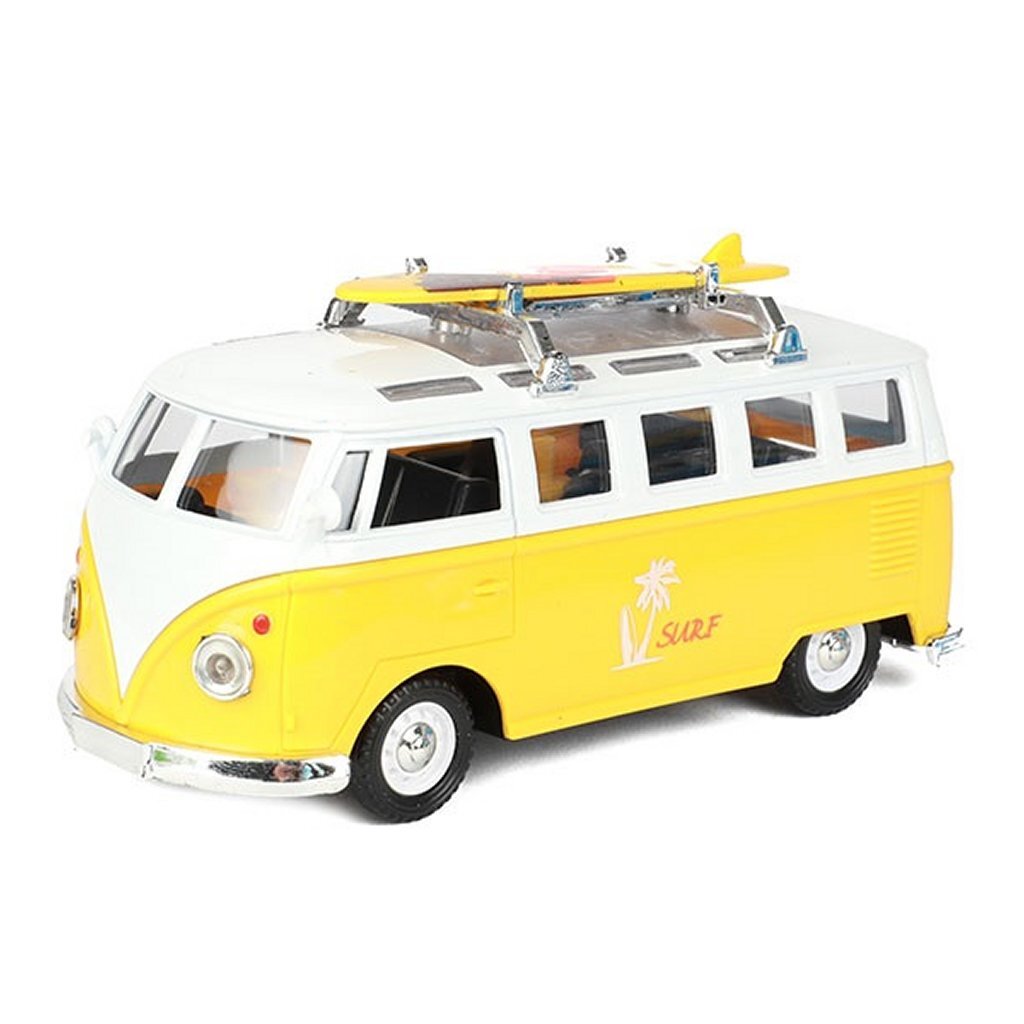 Metal VW bus + light and sound assorted