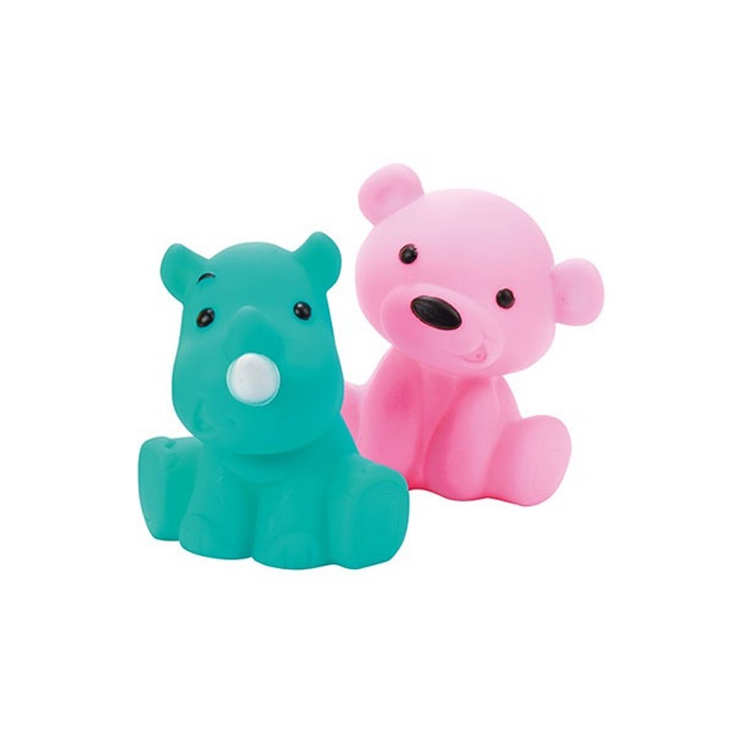Klenge Stären Puppelchen stackelen Blocks 6 Stéck + 2 Déieren