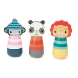 Fisher Price Houten Kegel Game Animals