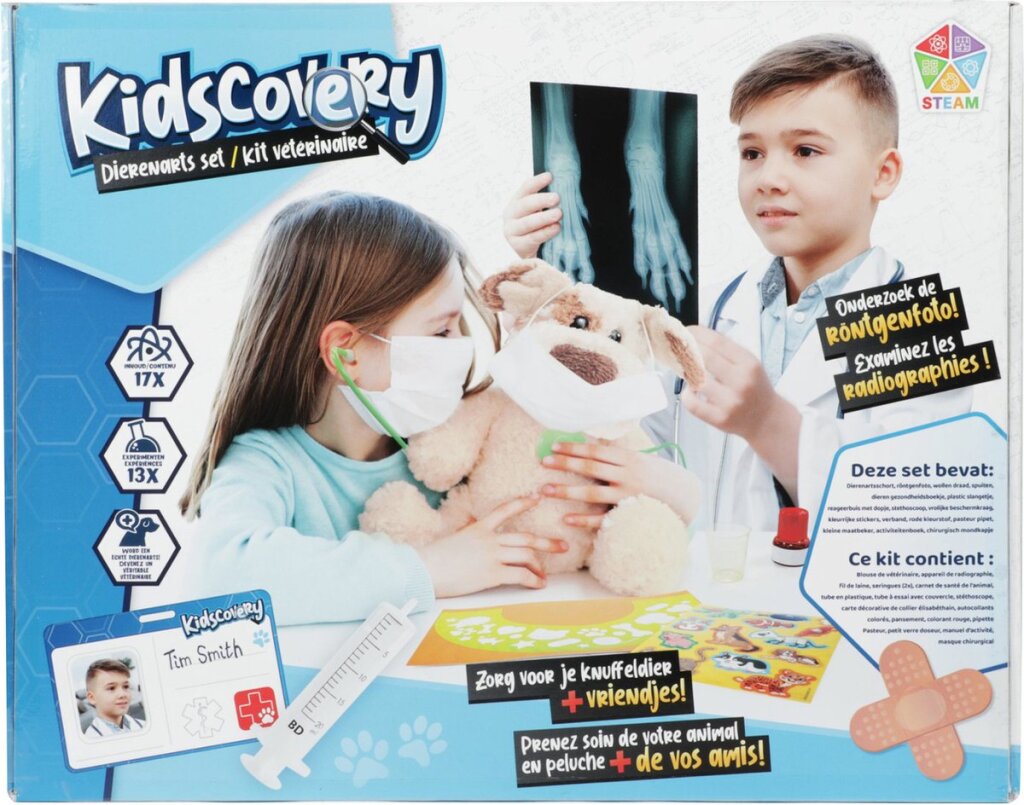 Kidscovery science veterinarian
