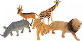 Toi-Toys Animal World Wild Animals Deluxe, 5 pcs.