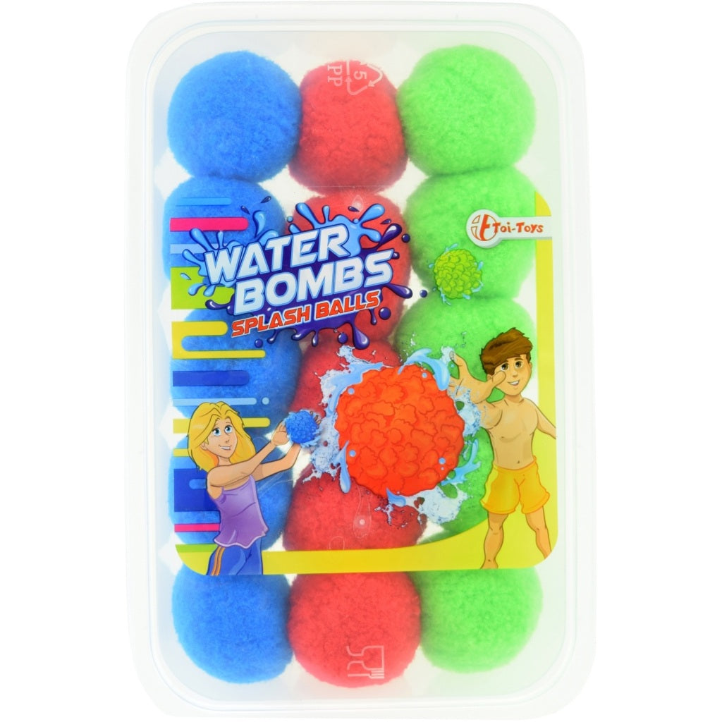 Splash bréagáin-bréagáin liathróidí buamaí uisce 5 cm 15 píosa