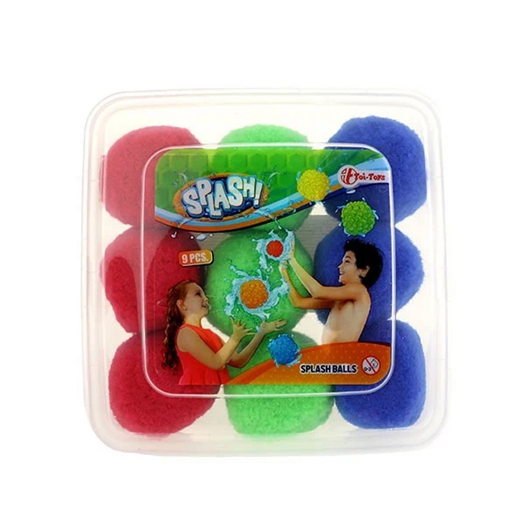 TOI-Toys Splash Super Splashball, 9st.