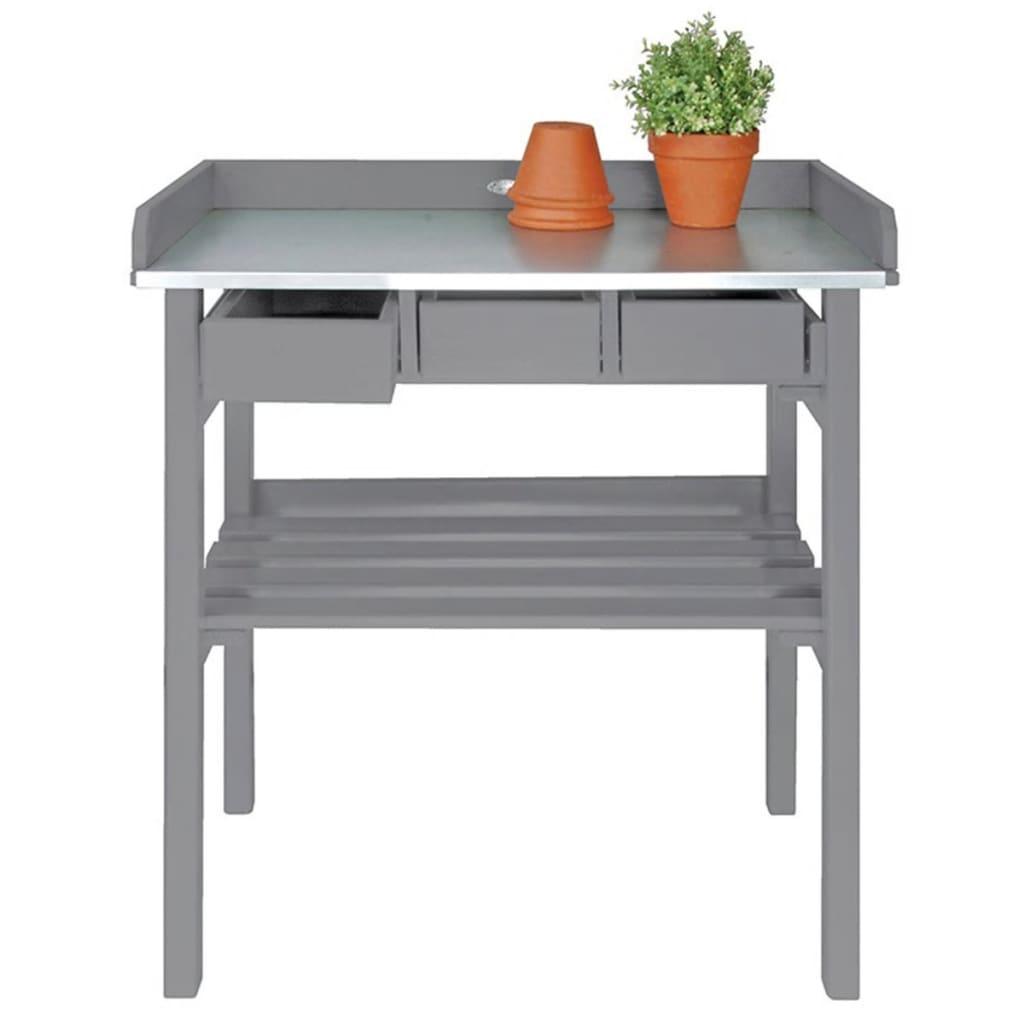 Esschert Design Esschert Design Garden Work Table Stolek šedá CF29G