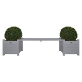 Esschert Design Esschert Design -Sofa mit Pflanzer grau CF33G