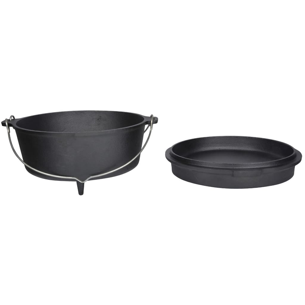 Esschert Design Simderpot Cast iron 6.5 L Black FF235