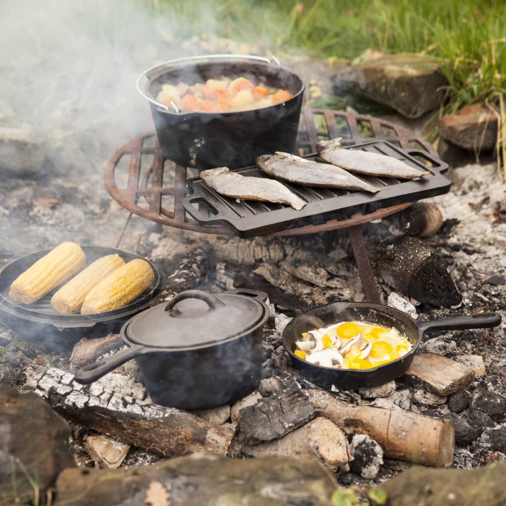 Esschert Design Esschert Design Camp Fire Cooking Set 7-dílná zwartff240