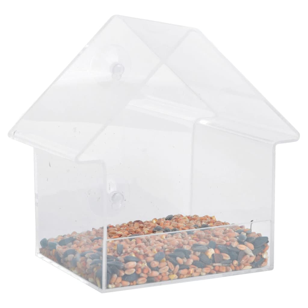 Esschert Design Feeding House för akrylfönstret 15x10x15.3 cm FB370
