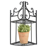 Esschert Design Esschert Design Wand Rack zesummegefaller Eck Modell