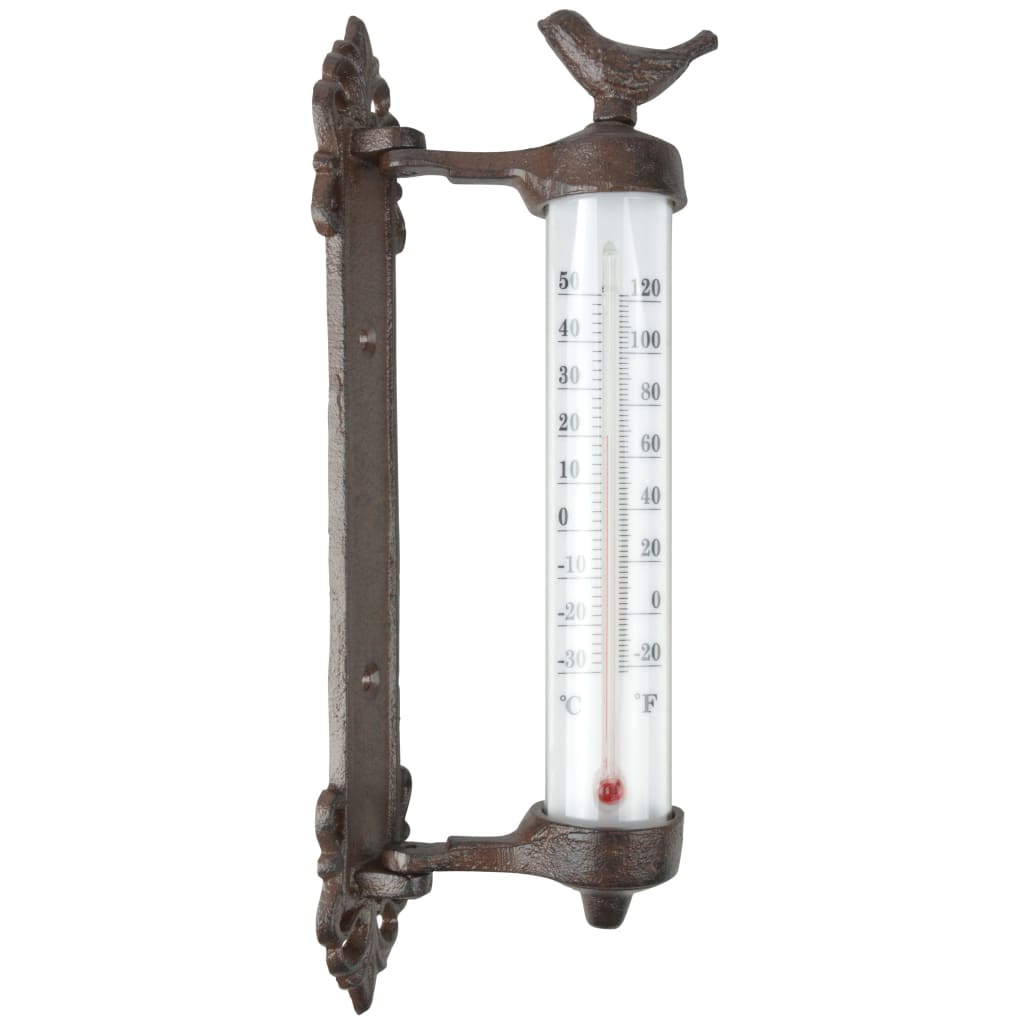 ESSCHERT Design ESSCHERT Design Wall Termometer iz litega železa Rjava BR20