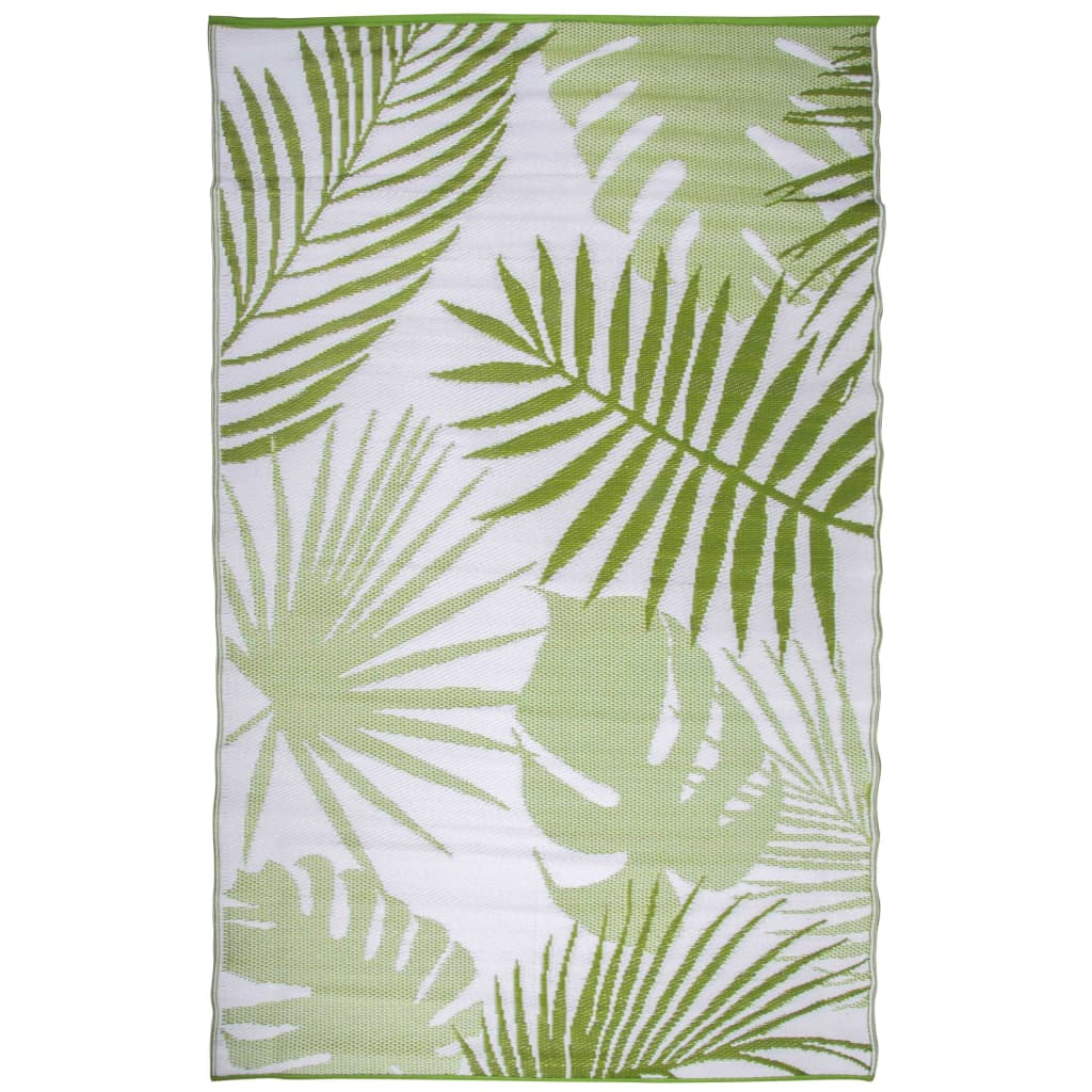 ESSCHERT Design ESSCHERT Design Rug al aire libre 241x152 CM Jungle Leaves OC22