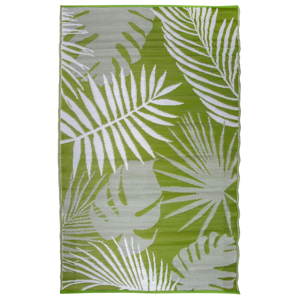 ESSCHERT Design ESSCHERT Design Rug al aire libre 241x152 CM Jungle Leaves OC22